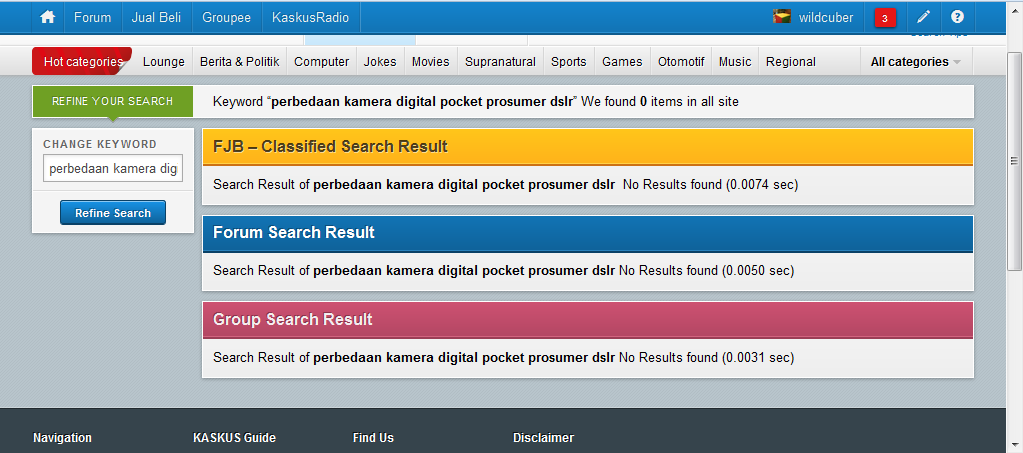 Perbandingan Kamera Digital : Pocket vs Prosumer vs DSLR