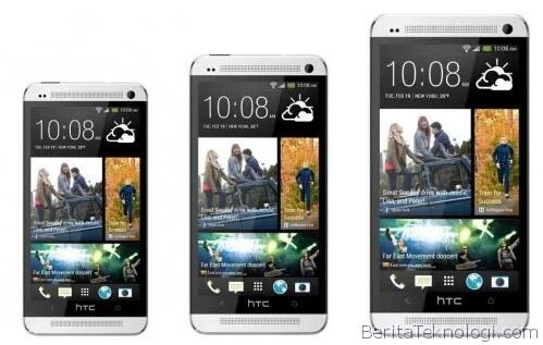 HTC tengah mengejakan phablet one max dengan layar 6 ini