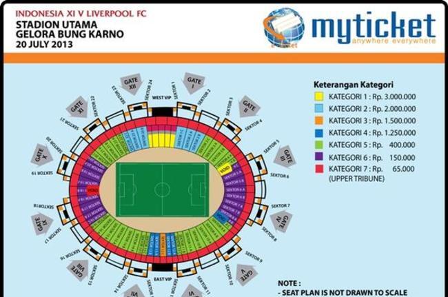WTS TIKET LIVERPOOL vs Indonesia 20 JULI 2013