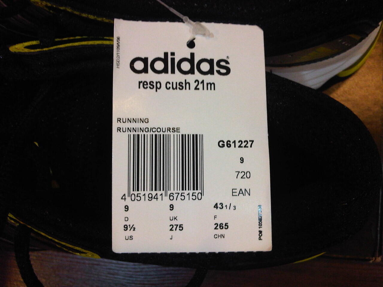 WTS Adidas Running Shoes Men's ... >BNWT<