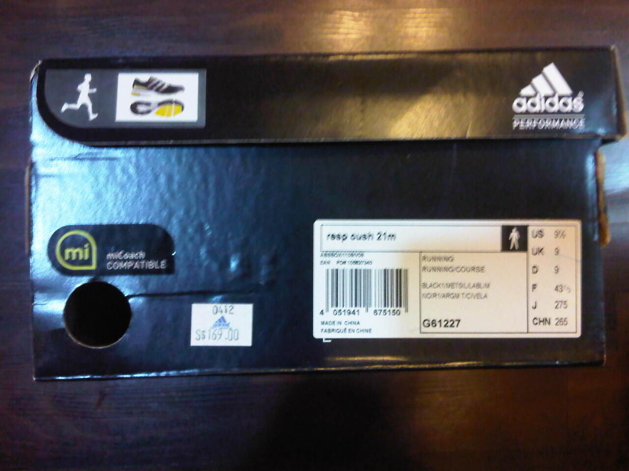 WTS Adidas Running Shoes Men's ... >BNWT<