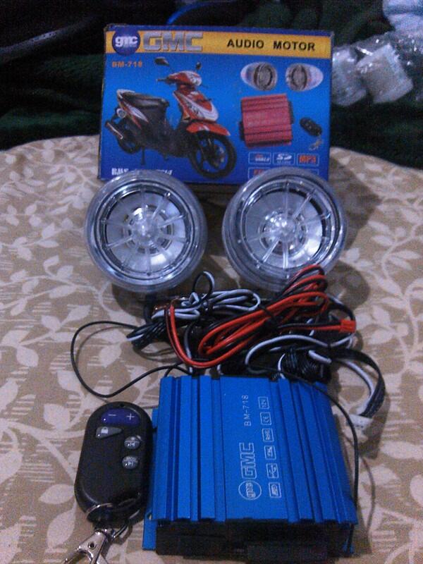 JUAL ALARM DAN AUDIO MOTOR GMC