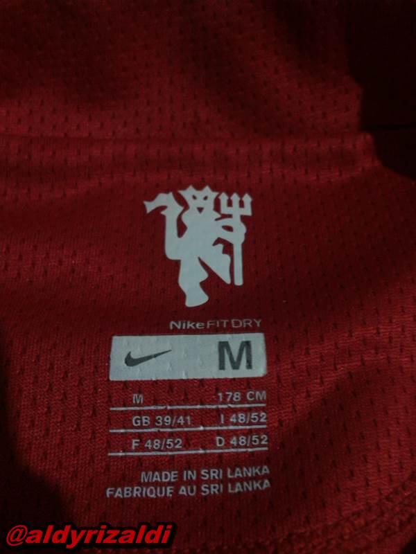 WTS Manchester United Home 2008 Nameset Nani, Patch BPL size M