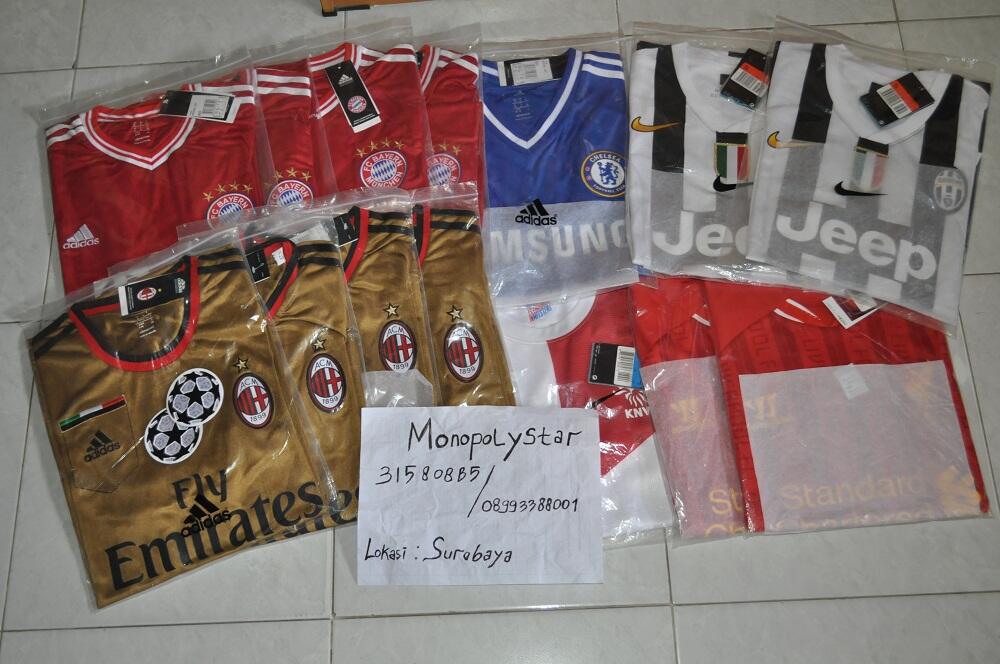 " MONOPOLYSTAR JERSEY V " Obral Jersey 13-14 Surabaya