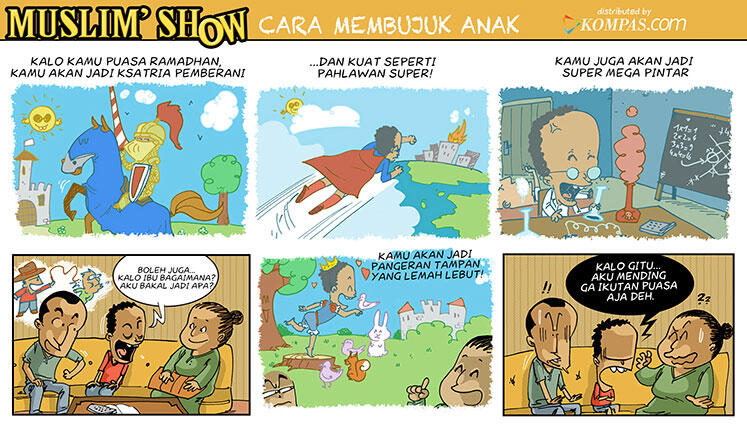 Cara Ngebujuk Anak-anak Biar Mau Puasa [PIC Inside]