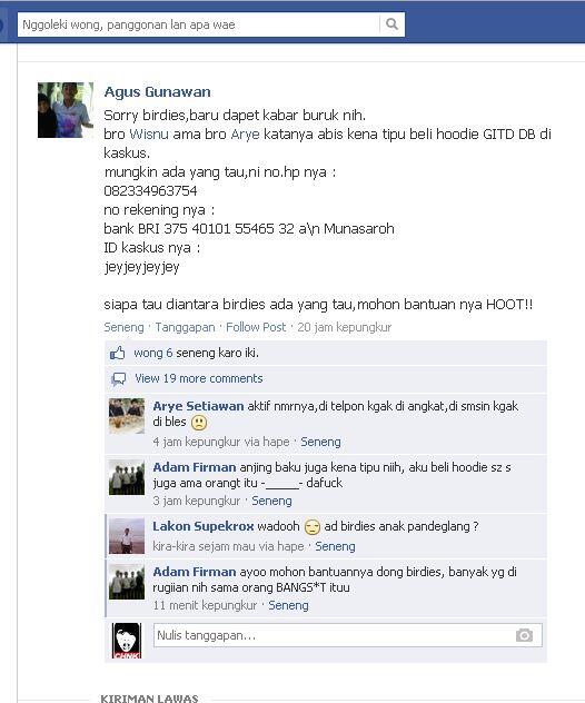 Surat Terbuka untuk agan jeyjeyjeyjey aka munasaroh