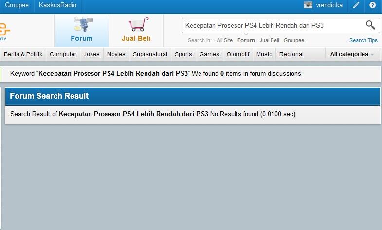 Kecepatan Prosesor PS4 Lebih Rendah dari PS3