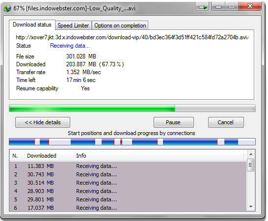 No Hoax, Download 300MB kurang dari 15 menit