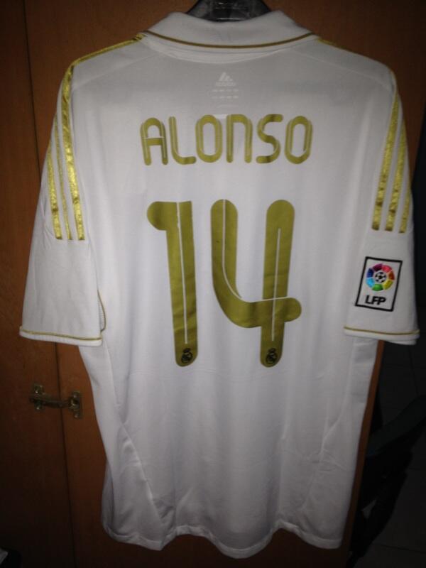 Jersey real madrid home 2010/2011 - 2011-2012 original