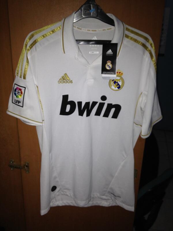 Jersey real madrid home 2010/2011 - 2011-2012 original