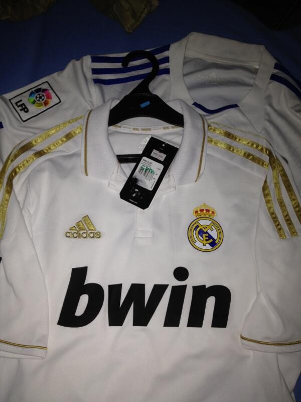 Jersey real madrid home 2010/2011 - 2011-2012 original