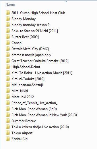 Jual film Drama Barat, Korea, Jepang (special AKB) dan Kartun