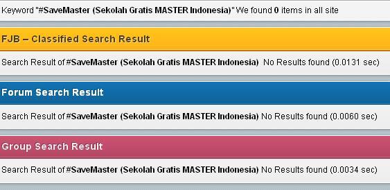 #SaveMaster (Sekolah Gratis MASTER Indonesia)