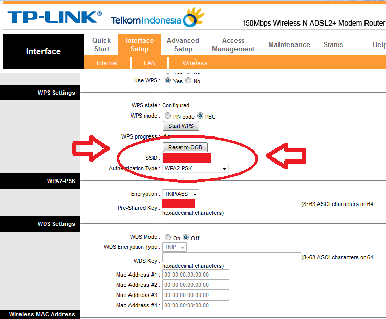 mudahnya membuat atau merubah password WIFI