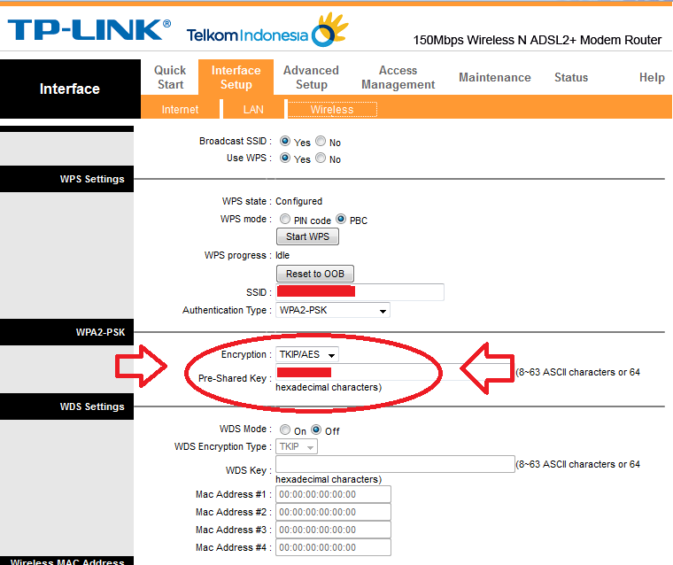 mudahnya membuat atau merubah password WIFI