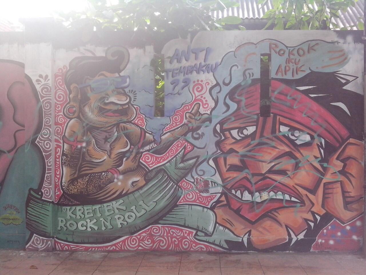 Graffiti Street art di Surabaya