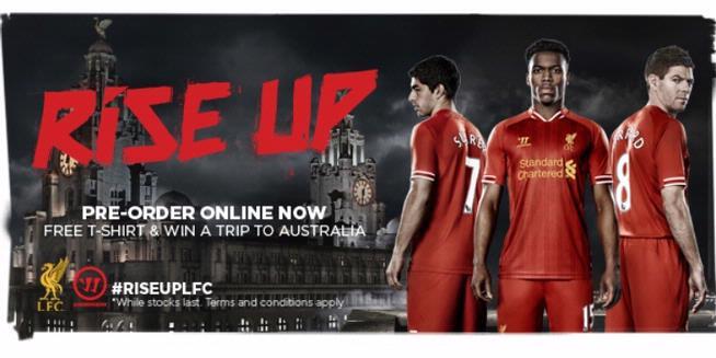 READY STOCK JERSEY OFFICIAL LIVERPOOL HOME NEW SEASON 2013/2014