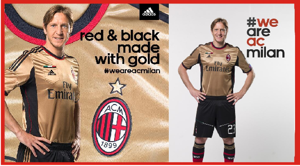 READY STOCK JERSEY OFFICIAL AC MILAN AWAY 3RD NEW SEASON 2013/2014