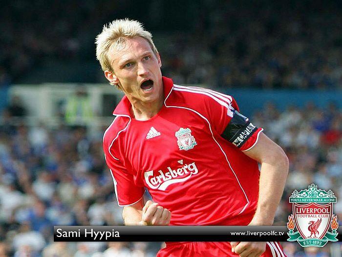 JERSEY LIVERPOOL HOME 2006 / 2007 #4 SAMI HYYPIA XL KAWE GO