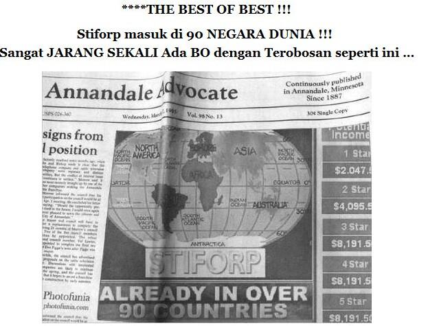 STIFORP It's Real Bussines, Cash Back 225rb jika agan daftar&amp;Upgrade!!!