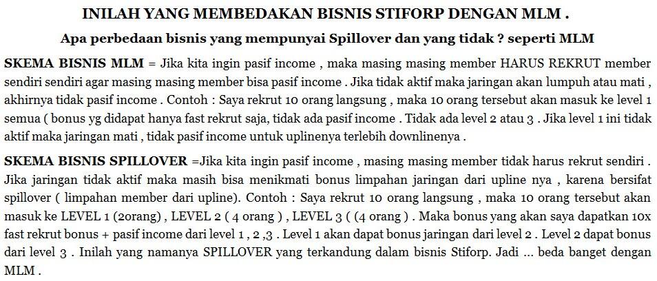 STIFORP It's Real Bussines, Cash Back 225rb jika agan daftar&amp;Upgrade!!!