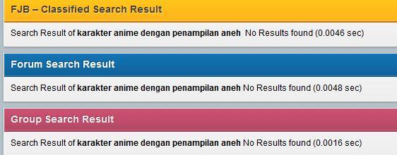 karakter Anime dengan Penampilan Aneh