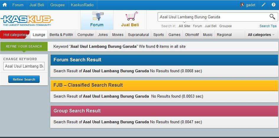 Asal Usul Lambang Burung Garuda
