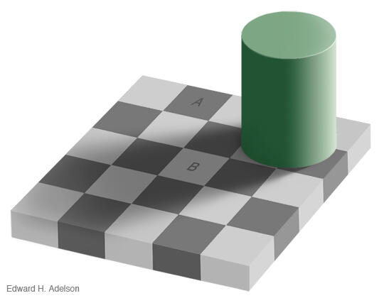 Checkershadow Illusion: Sebuah Ilusi Optik Terbaik Sepanjang Masa