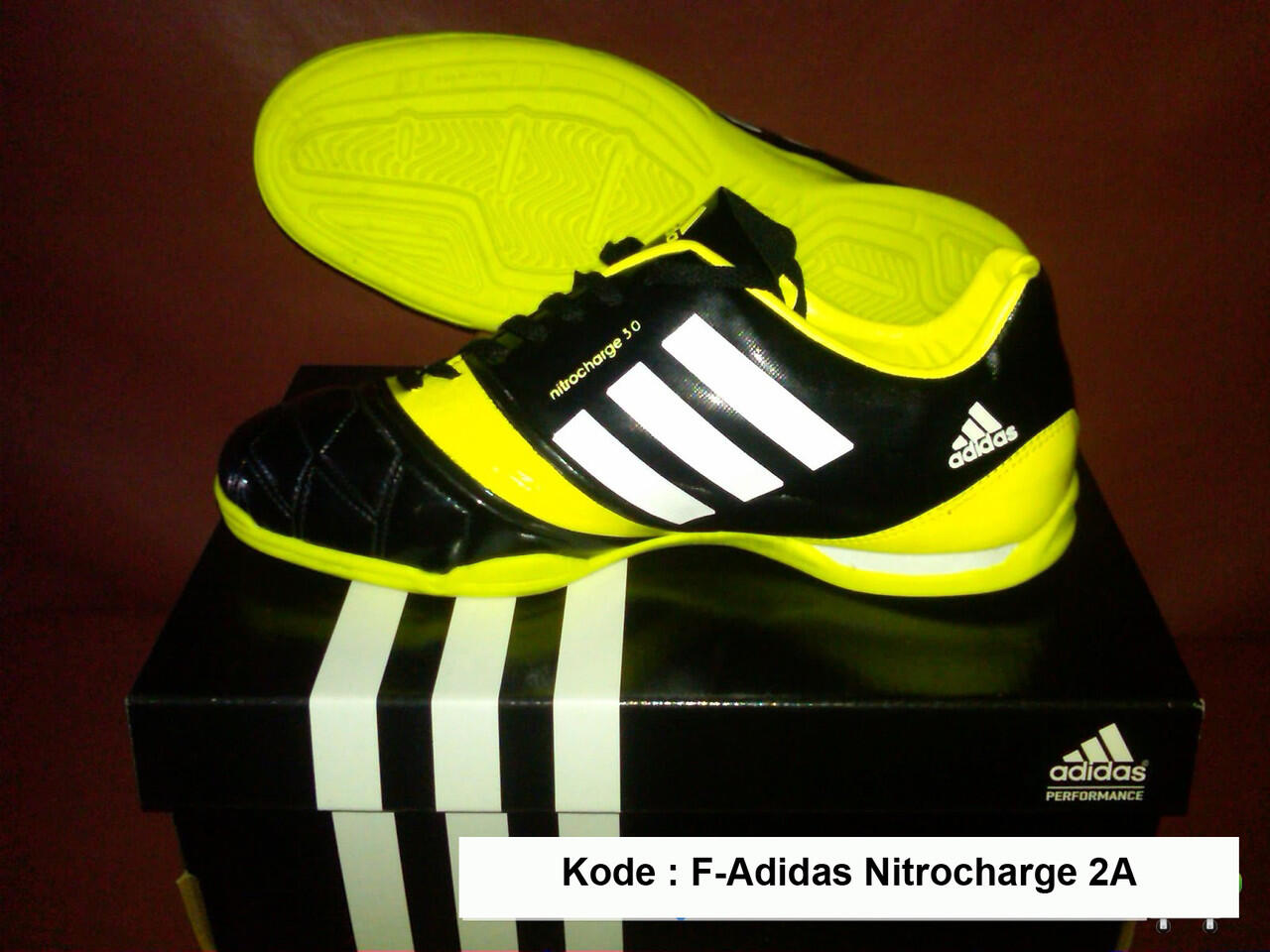 New Adidas NitroCharge 3.0 Futsal - Import Vietnam