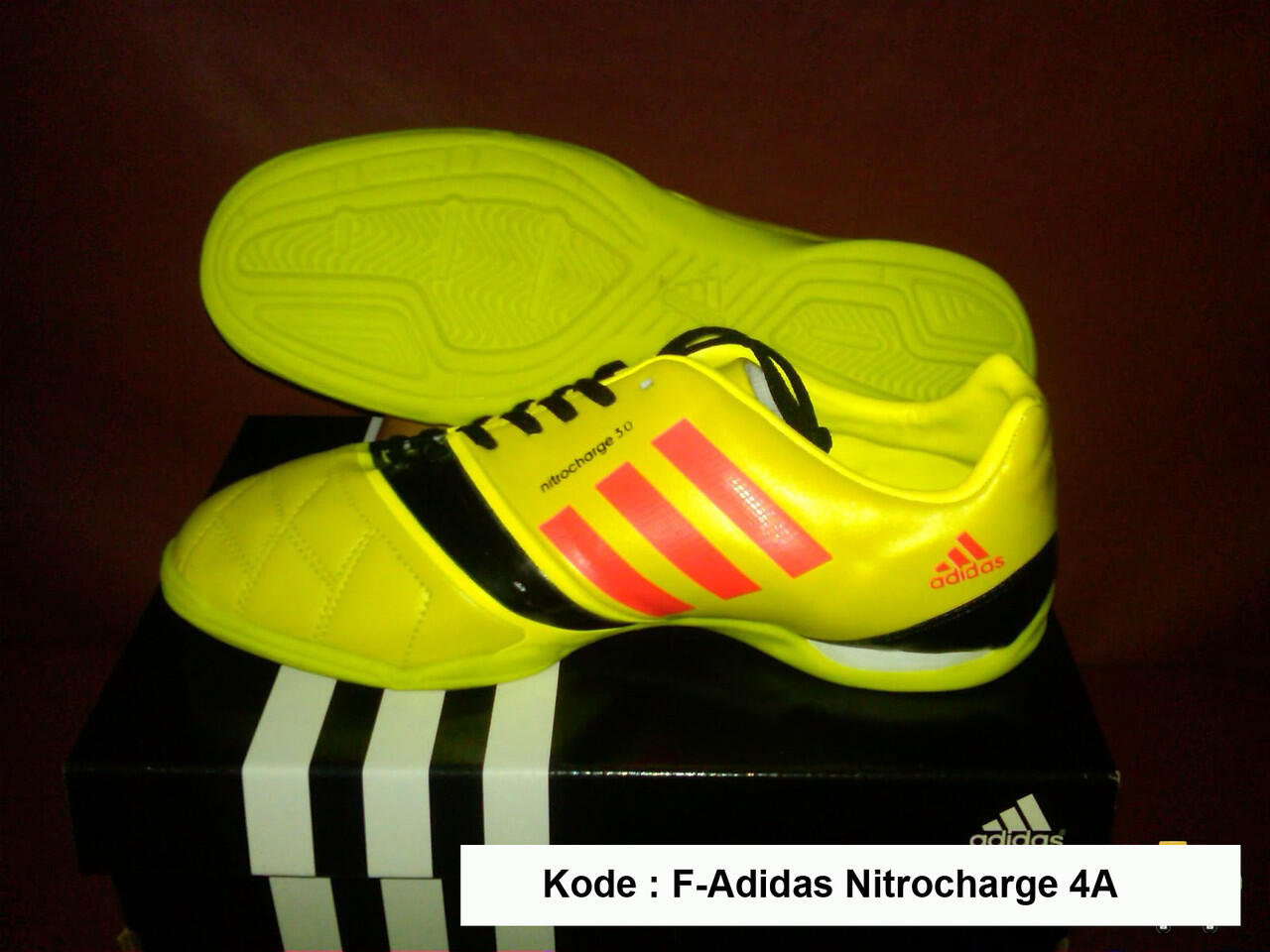 New Adidas NitroCharge 3.0 Futsal - Import Vietnam