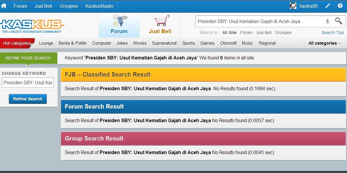 Presiden SBY: Usut Kematian Gajah di Aceh Jaya (pict+++)