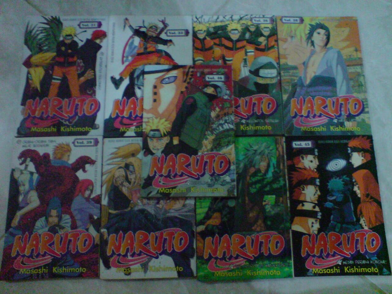 Terjual Jual Komik Naruto Lengkap Baru Dan Segel Toko KASKUS