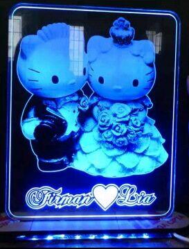 jual lampu hias acrylic