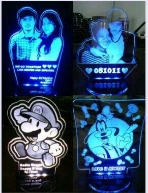 jual lampu hias acrylic
