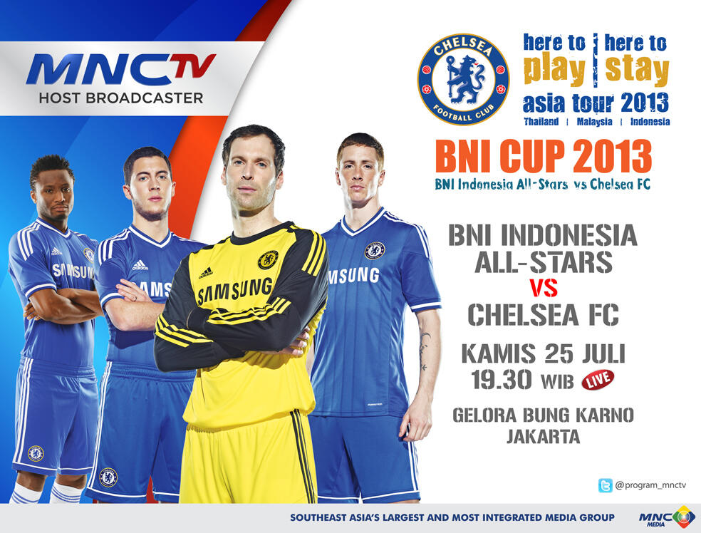 MNCTV PRESENT "CHELSEA INDONESIA TOUR"!!!