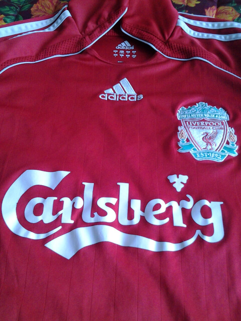 Liverpool Home S 2006 - 2007 original adidas mulus bogor