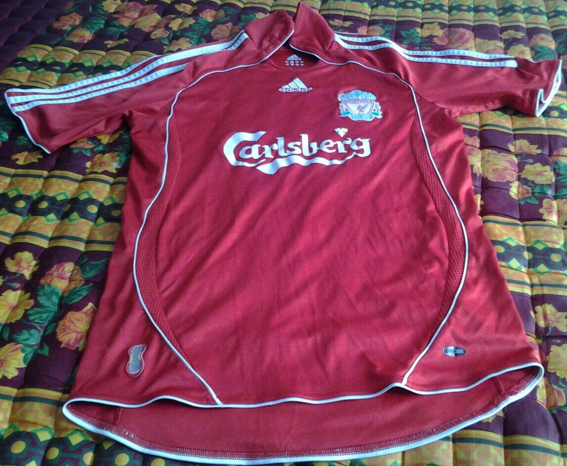 Liverpool Home S 2006 - 2007 original adidas mulus bogor