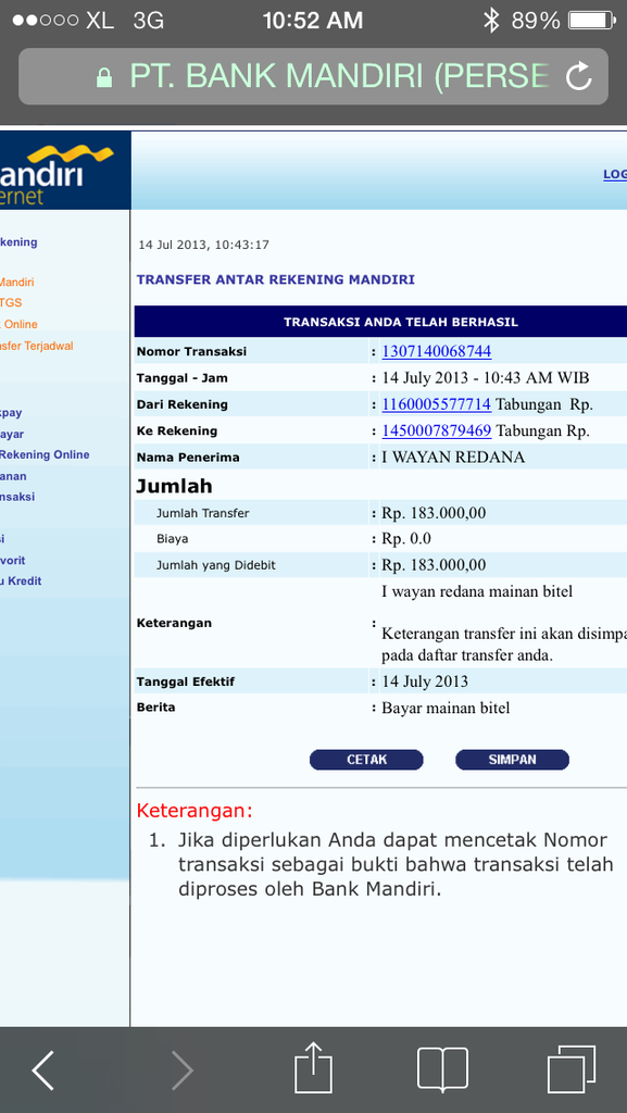 Surat Terbuka Untuk Penipu Bernama I WAYAN REDANA