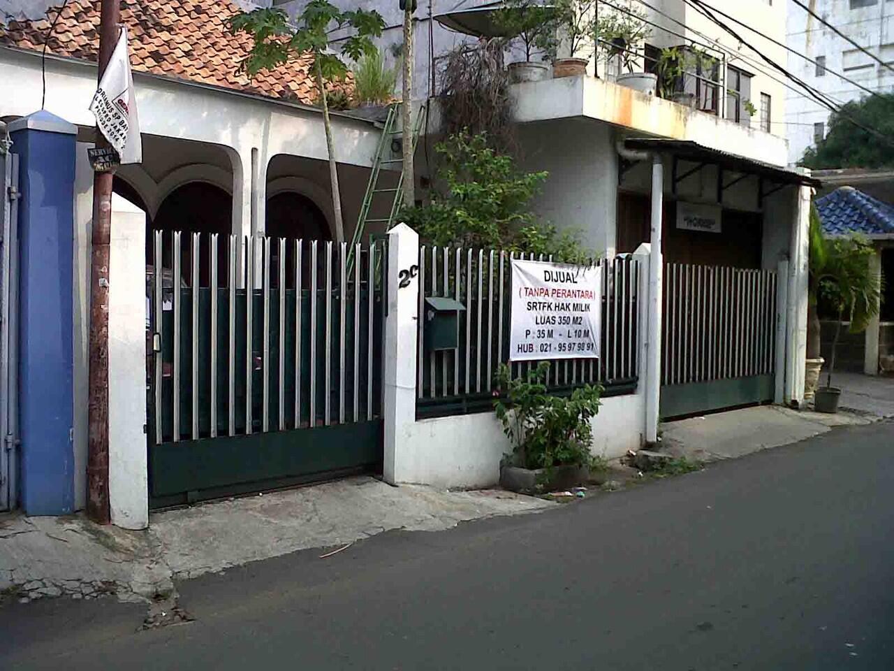 DIJUAL RUMAH/TANAH PASAR BARU JAKARTA PUSAT