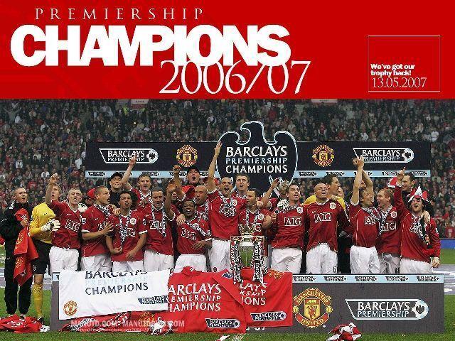 Jersey MU home 2006-2007 - Ronaldo & Friends