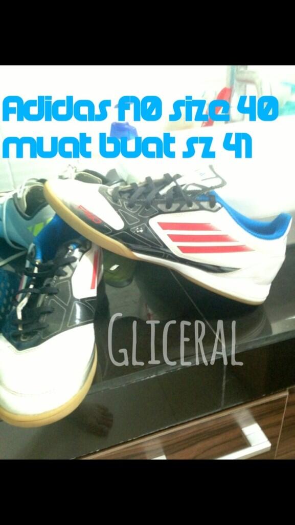 WTS 2nd like new!\\adidas f10,adidas lz absolado// WITH BOX ORI