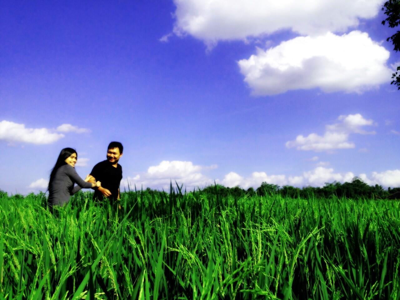 Langit yg masih bagus di desa :)