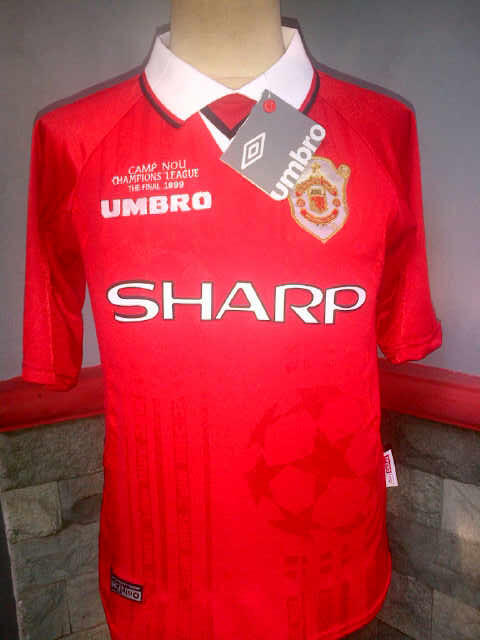 READY STOCK RETRO JERSEY MU HOME UCL VER 99 KW SUPER GRADE AAA THAILAND