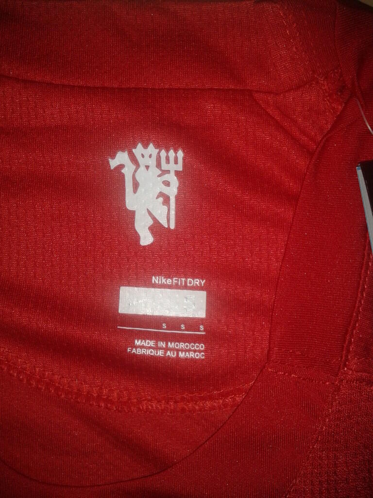 BNWT Jersey Grade Ori MU / Manchester United home retro 2007-2008