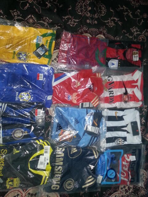 JERSEY ORIGINAL ALL BNWT MURAH: PERSIPURA, SUNDERLAND, JUVE, INTER, BRAZIL, NAPOLI