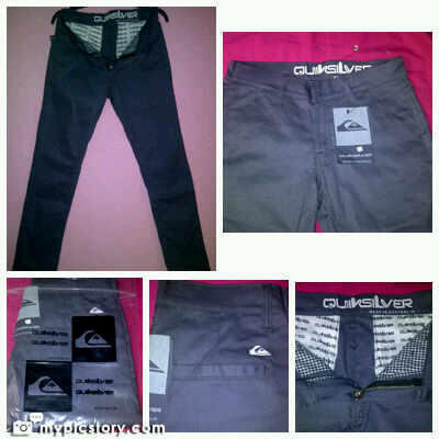 CELANA JEANS CHINO MERK QUICKSILVER SIAP EDAR. 