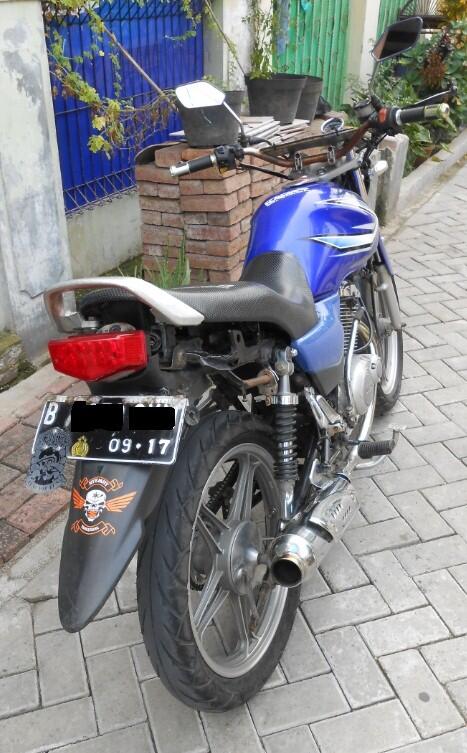 Terjual Suzuki Thunder 125 th 2007 MODIFIKASI  MURAH 