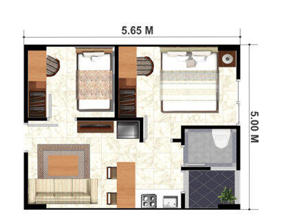 Dijual Apartemen Green Pramuka City JKT