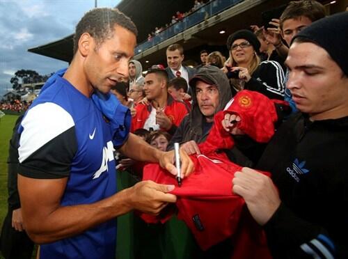 Manchester United di Sidney Dalam Gambar