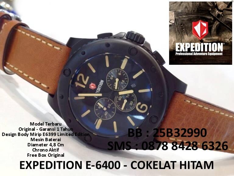 MASUK GAN - JAM TANGAN EXPEDITION 6396 - EXPEDITION TRIPLE TIME TERBARU - TERMURAH